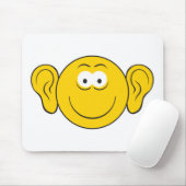 Große Ohren Gesicht Mousepad (Mit Mouse)