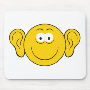 Große Ohren Gesicht Mousepad