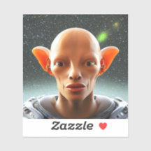 Große Ohren Menschen wie Alien