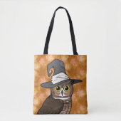 Große Ohreule Hexe! Tasche (Vorderseite)
