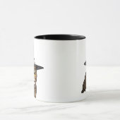Große Ohreule Hexe! Tasse (Zentrum)
