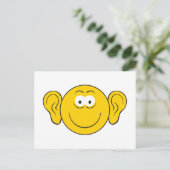 Große Ohrsicht Postkarte (Stehend Vorderseite)