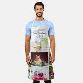 Große Oma 9 Foto Collage Kitquote Schürze (Getragen)