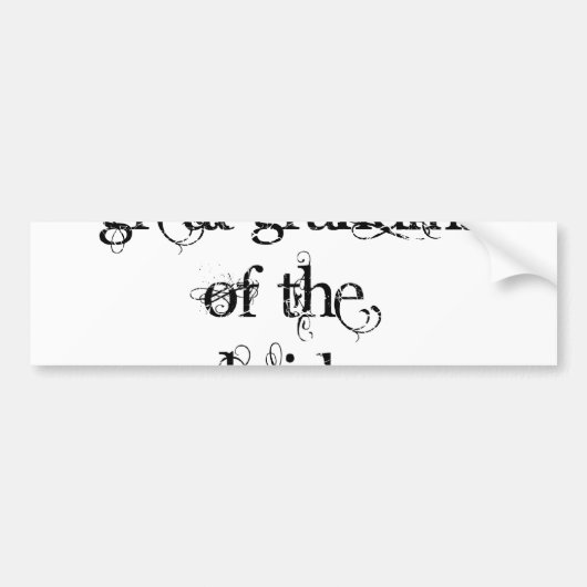 Große Oma der Braut Autoaufkleber (Vorne)