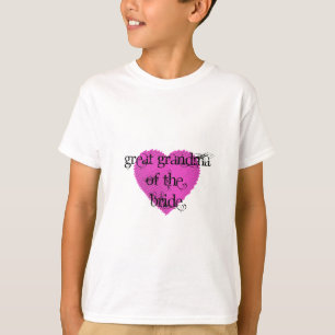 Große Oma der Braut T-Shirt