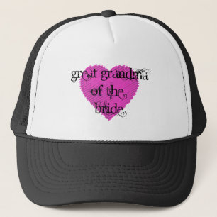 Große Oma der Braut Truckerkappe
