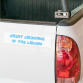 Große Oma des Grooms Autoaufkleber (Auf Lkw)