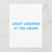 Große Oma des Grooms