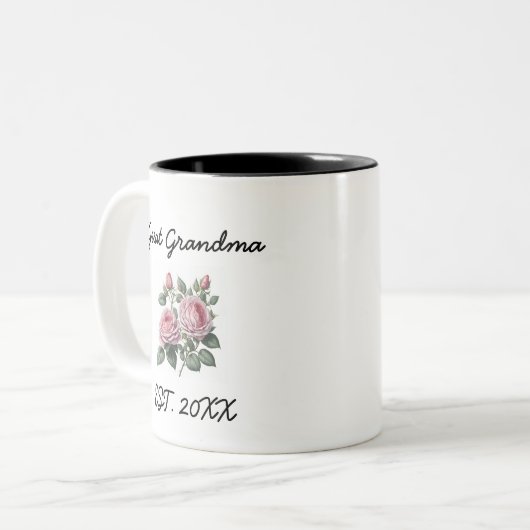 Große Oma etablierte Hübsche Tasse (Vorderseite Links)