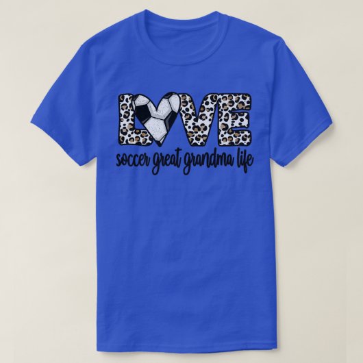 Große Oma Fußball Große Oma  T-Shirt (Design vorne)