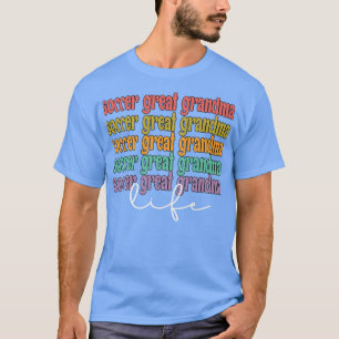 Große Oma Fußball Große Oma Vorstufe T-Shirt
