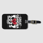 Große Oma Loading 2025 Schwangerschaftsankündigung Gepäckanhänger (Vorderseite (Horizontal))