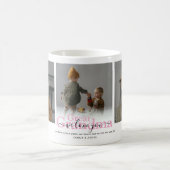 Große Oma 'We Liebe You' 3 FotoCollage Kaffeetasse (Mittel)