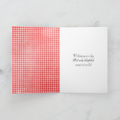 Große Oma's Geburtstag Polka Dot Daisy Karte (Innenseite)