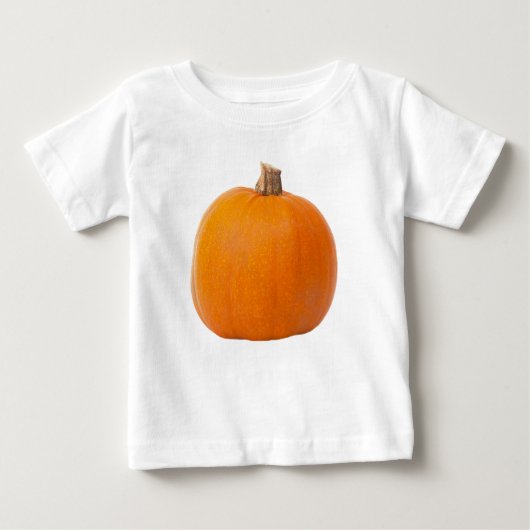 Große Orange Fall Harvest Pumpkin Baby T-shirt (Vorderseite)