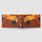 Große Orange Kürbis Gästebuch (Voll)