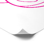 Große Osterfarben Spaß - perfekt für Kinder und Er Poster (Ecke)