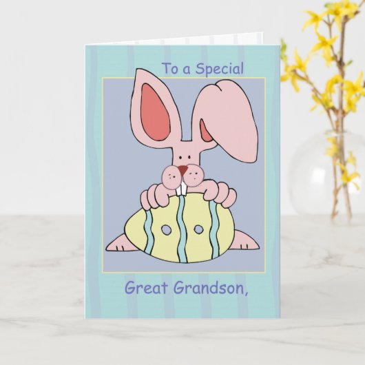 Große Osterresistible Osterfeier Karte (Gelbe Blume)