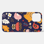 Große Ostersammlung von Blume, Blätter, b Case-Mate iPhone Hülle (Rückseite (Horizontal))