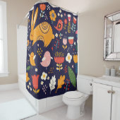 Große Ostersammlung von Blume, Blätter, b Duschvorhang (Beispiel)