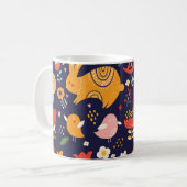 Große Ostersammlung von Blume, Blätter, b Kaffeetasse (Vorderseite Links)