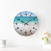 Große Ozean- und Beach-Themenmauer Wanduhr (Zuhause)