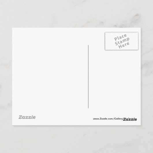 Große Ozeanschurkenmalerei Postkarte (Rückseite)