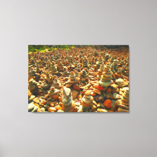 GROSSE OZEANSTEINE 24x36 Leinwanddruck