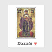 Große Panagia aus Jaroslawl Aufkleber (Blatt)