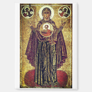 Große Panagia aus Jaroslawl Magnet