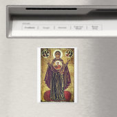 Große Panagia aus Jaroslawl Magnet (In Situ (Geschirrspüler))