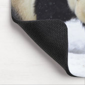 Große Pandas Smithsonian | im Schnee Mousepad (Ecke)