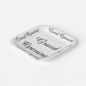 Große Papiertafel Pappteller (Gewinkelt)