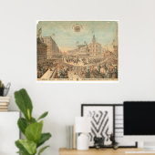 Große Parade der Tempelritter (1294A) Poster (Heimbüro)