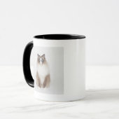 Große Pelzkatze Tasse (Vorderseite Links)