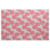 Große Peonys Romantische Rosa Graue Muster Flora Stoff (Fat Quarter (45,7 x 55,9 cm))