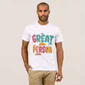 Große Person T-Shirt (Vorne ganz)