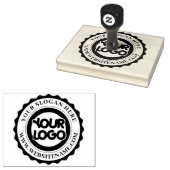 Große personalisierte Geschäftspackungsstempel Gummistempel (Stempel)