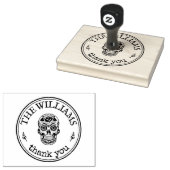 Große Personalisierte Halloween-Zuckerkulptur Gummistempel (Stempel)