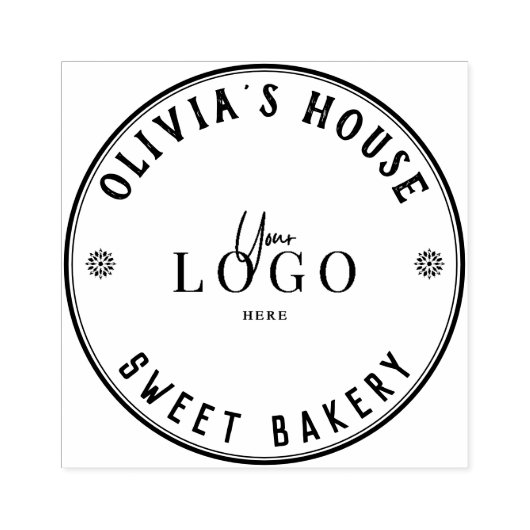 Große Personalisierte, hausgemachte Logos Gummistempel (Prägung)