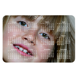Große Personalisierte Kalender - Flexible Magnet 2
