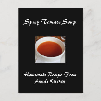 Große Personalisierte Rezeptionskarten Postkarte