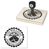 Große Personalisierte Textart Wandern Gummistempel (Stempel)