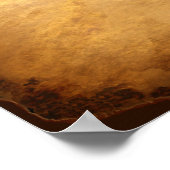 Große PERSONALISIERTE Vintage Baseball-Poster Poster (Ecke)