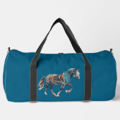 Große Pferde-Duffel-Tasche Duffle Bag (Vorderseite)