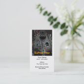 Große Pferde Visitenkarte (Stehend Vorderseite)