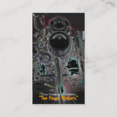 Große Pferde Visitenkarte (Rückseite)