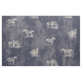 große Pferdehubpferde Stoff (Fat Quarter (45,7 x 55,9 cm))