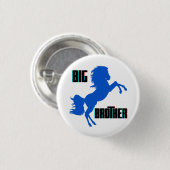 Große Pferderaufzucht Button (Vorne & Hinten)