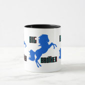 Große Pferderaufzucht Tasse (Zentrum)
